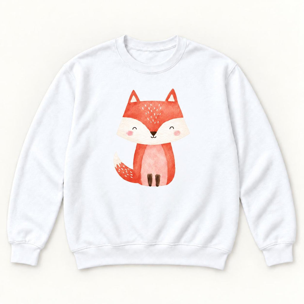 Cute Fox — garment mockup or size chart