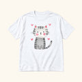 Tabby Cat — garment mockup or size chart