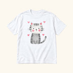 Tabby Cat — garment mockup or size chart