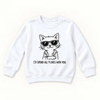 I'd Spend All 9 Lives With You — garment mockup or size chart