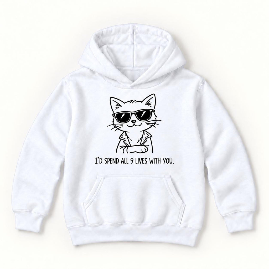 I'd Spend All 9 Lives With You — garment mockup or size chart
