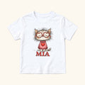 Personalized Cat — garment mockup or size chart