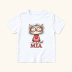 Personalized Cat — garment mockup or size chart