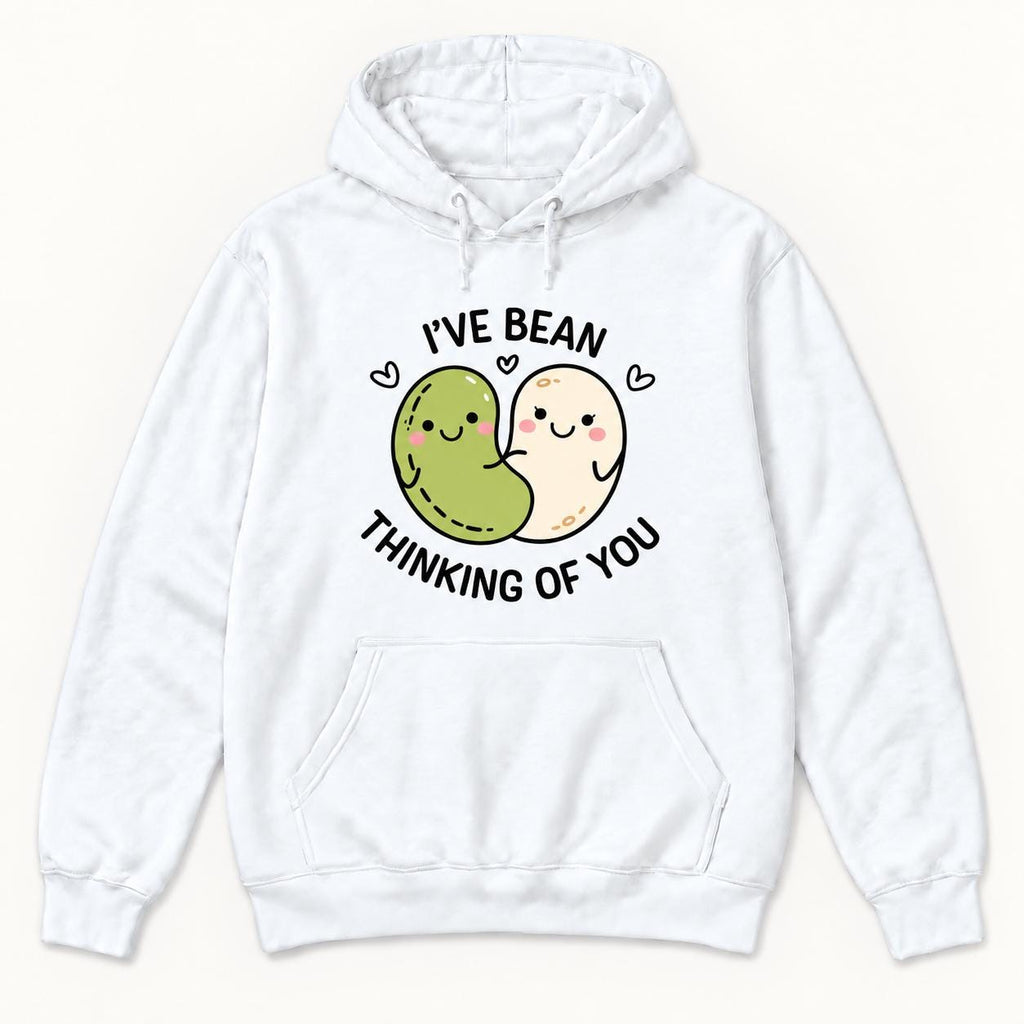 I've Bean Thinking of You — garment mockup or size chart