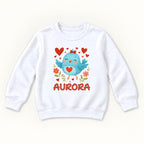 Personalized Bluebird — garment mockup or size chart