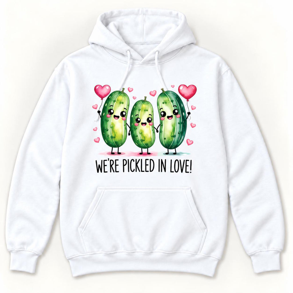 We’re Pickled in Love — garment mockup or size chart