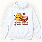 You’re the Cheese to My Grilled Sandwich — garment mockup or size chart