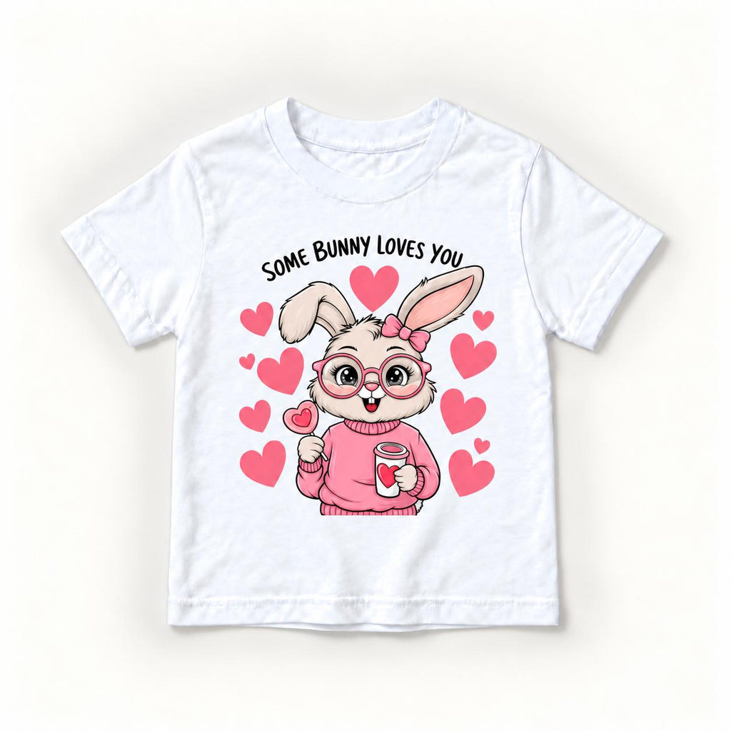 Some Bunny Loves You — garment mockup or size chart