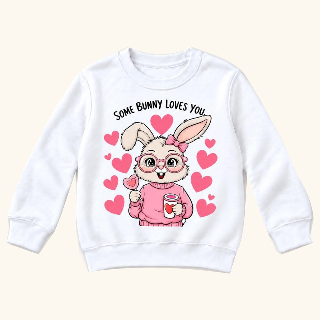 Some Bunny Loves You — garment mockup or size chart