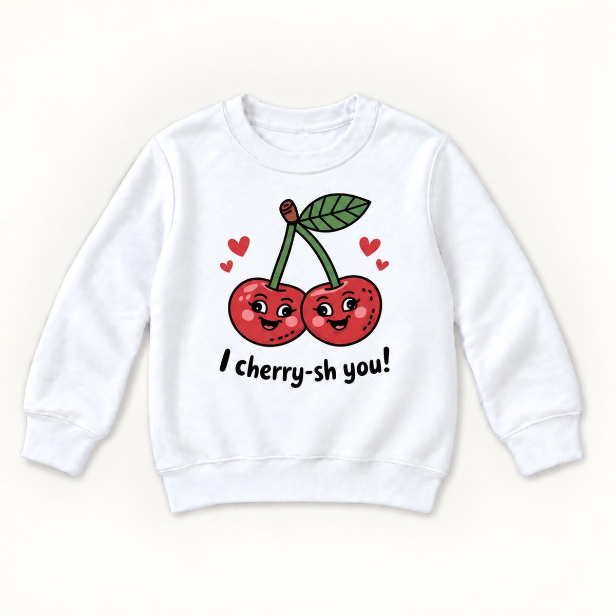 I Cherry-ish You — garment mockup or size chart