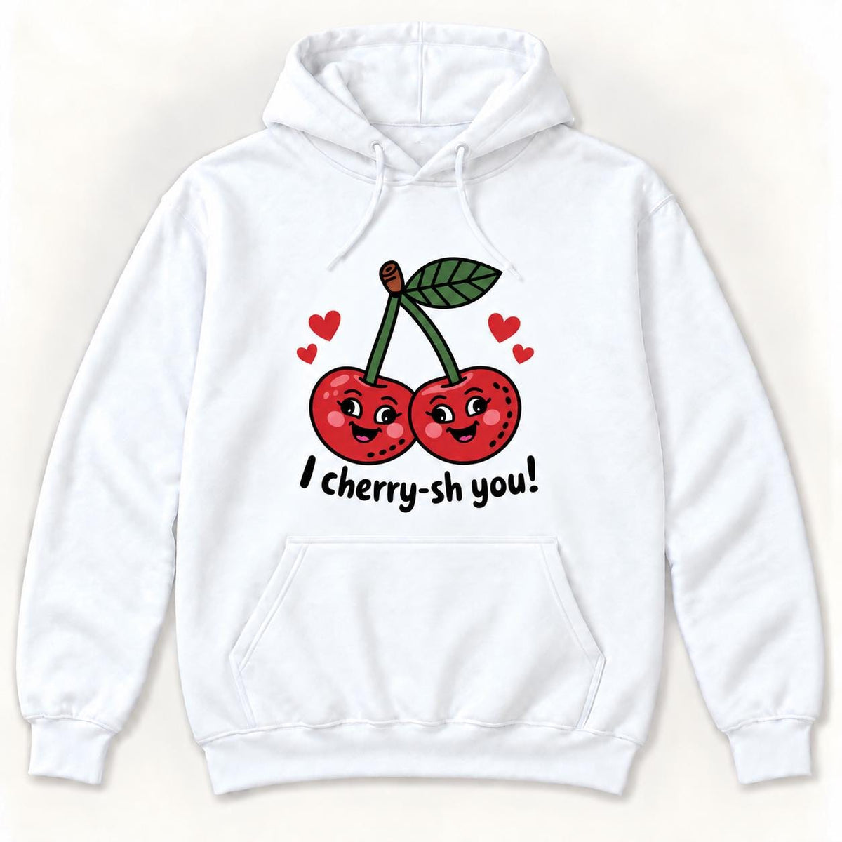 I Cherry-ish You — garment mockup or size chart