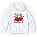 You’re the Chocolate to My Strawberry — garment mockup or size chart