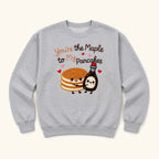 You’re the Maple to My Pancakes — garment mockup or size chart