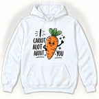 I Carrot A Lot About You — garment mockup or size chart