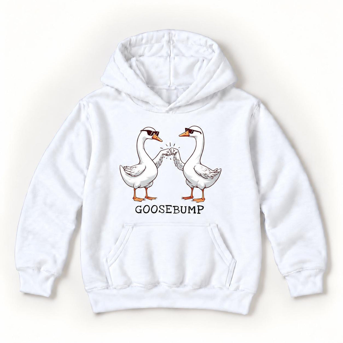 Goose Bump — garment mockup or size chart
