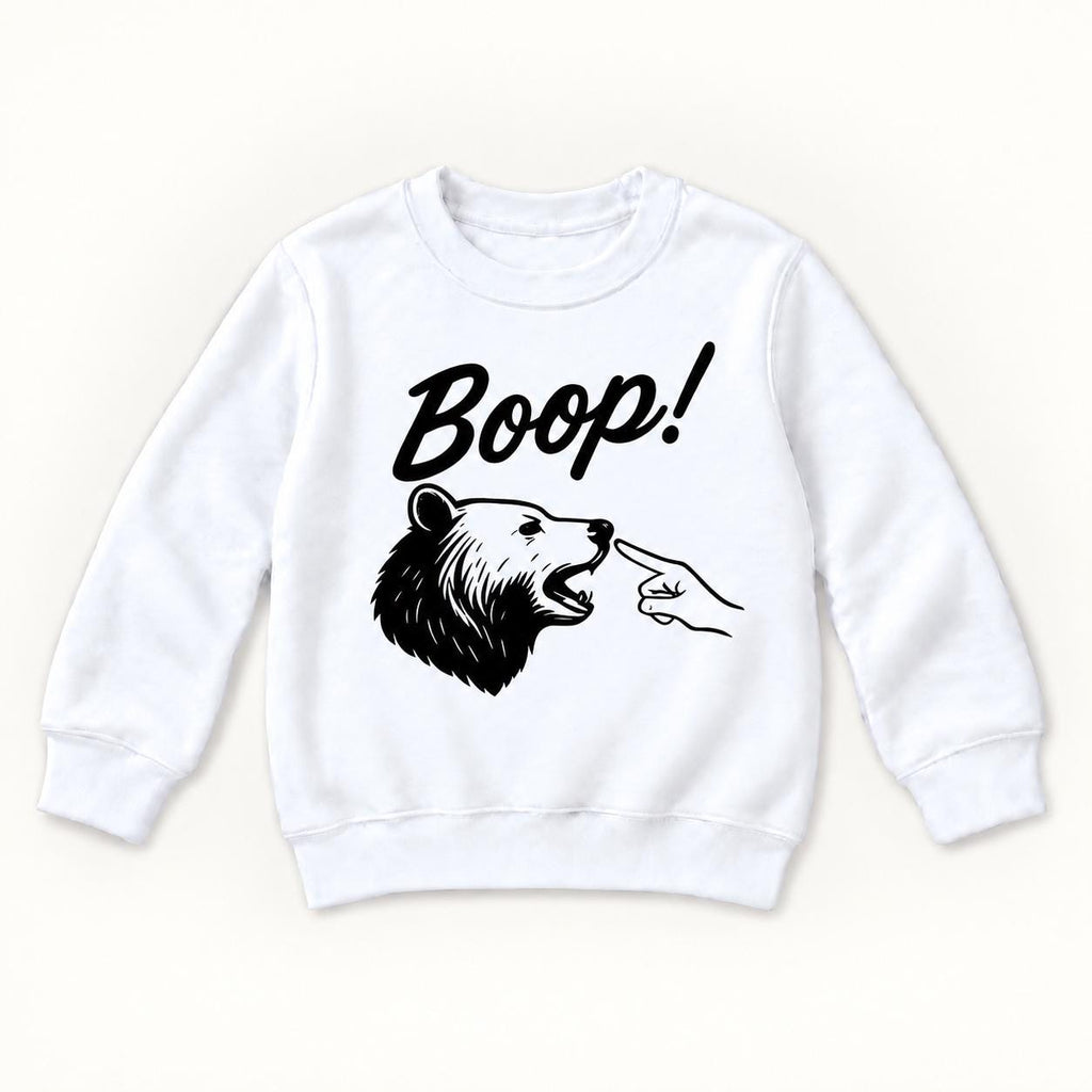 Boop Bear — garment mockup or size chart