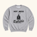 Hot Mess Express — garment mockup or size chart