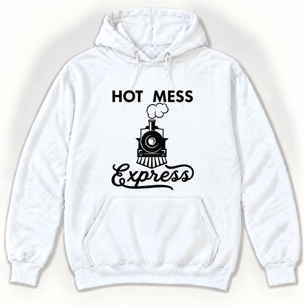 Hot Mess Express — garment mockup or size chart
