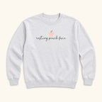 Resting Peach Face — garment mockup or size chart