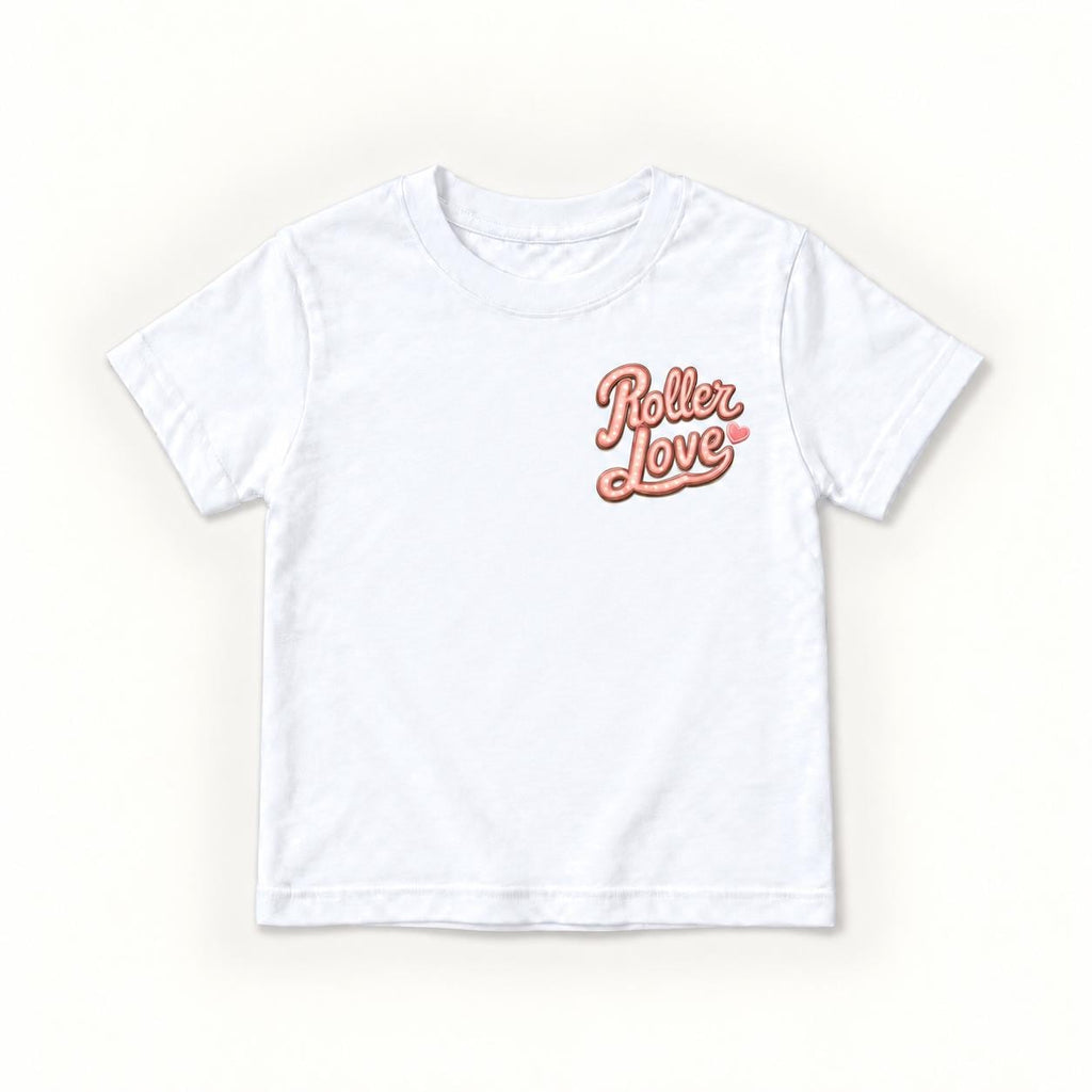 Roller Love — garment mockup or size chart