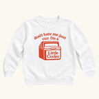 Little Cooler — garment mockup or size chart