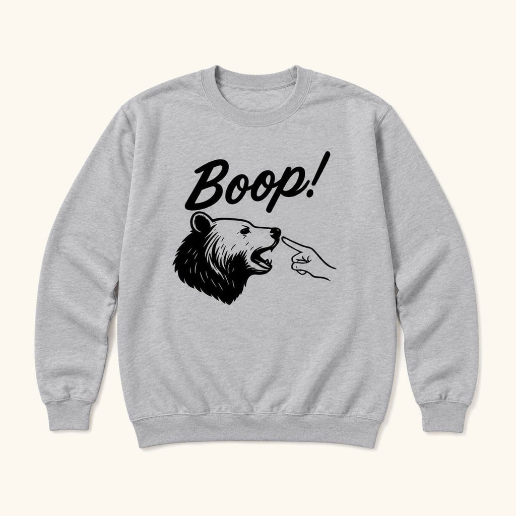 Boop Bear — garment mockup or size chart