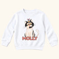 Personalized Cat and Mouse — garment mockup or size chart