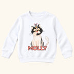 Personalized Cat and Mouse — garment mockup or size chart