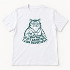 More Espresso Less Depresso — garment mockup or size chart