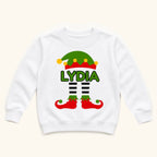 Personalized Elf Name — garment mockup or size chart
