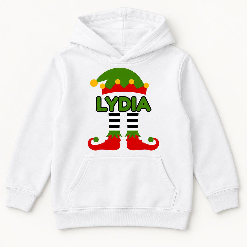 Personalized Elf Name — garment mockup or size chart