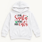 Dear Santa Bring More Cats — garment mockup or size chart