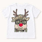 Run Run Rudolph — garment mockup or size chart