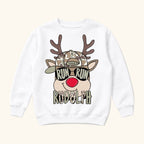 Run Run Rudolph — garment mockup or size chart