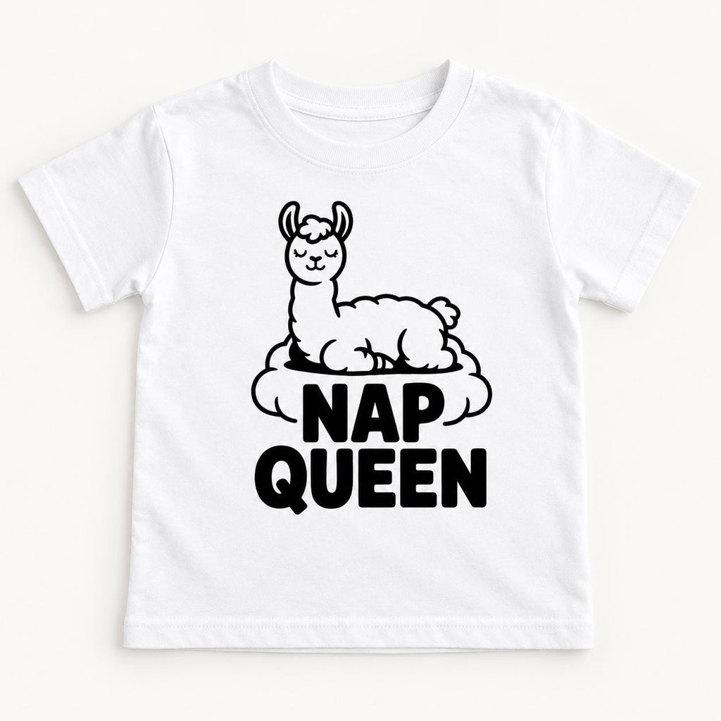 Nap Queen — garment mockup or size chart