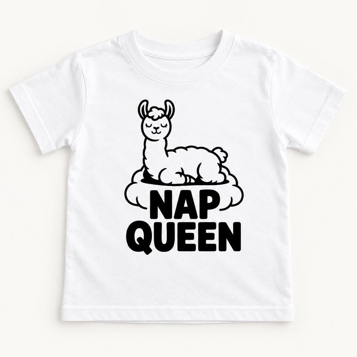 Nap Queen — garment mockup or size chart