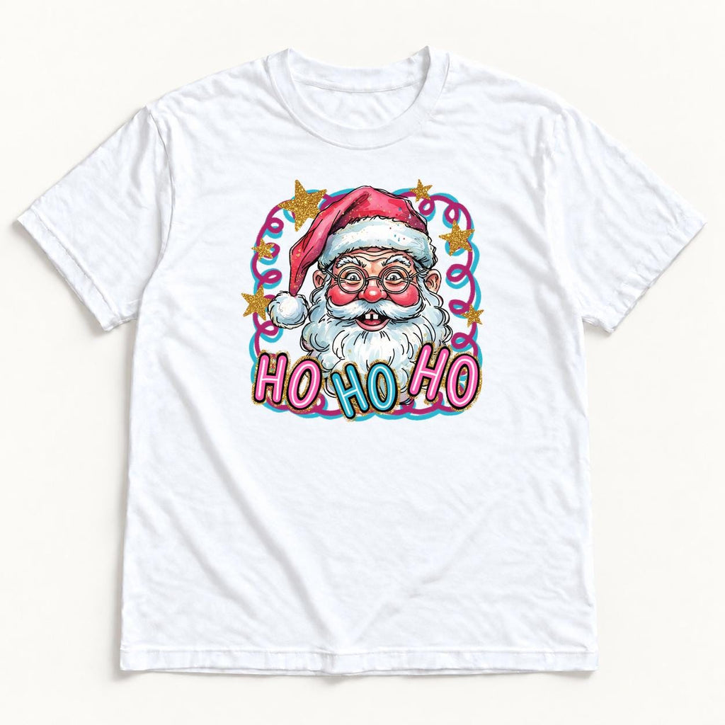 Ho Ho Ho Santa — garment mockup or size chart