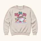 Bubble Gum Santa — garment mockup or size chart