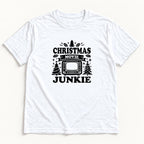 Christmas Movie Junkie — garment mockup or size chart