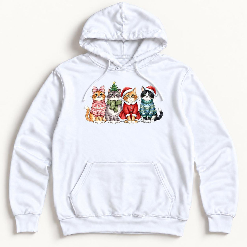 Christmas Cats — garment mockup or size chart