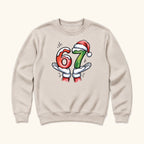 67 Six Seven Christmas Santa — garment mockup or size chart