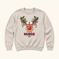 Nurse Life Christmas — garment mockup or size chart