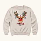 Nurse Life Christmas — garment mockup or size chart