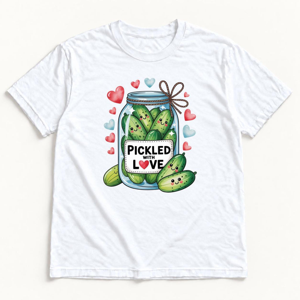 Pickled With Love — garment mockup or size chart
