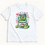 Pickled With Love — garment mockup or size chart