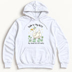 Talk to My Butt Goose — garment mockup or size chart