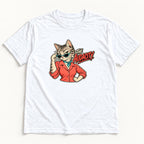 The Audacity Cat — garment mockup or size chart