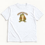 Overstimulated Frog — garment mockup or size chart