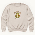 Overstimulated Frog — garment mockup or size chart