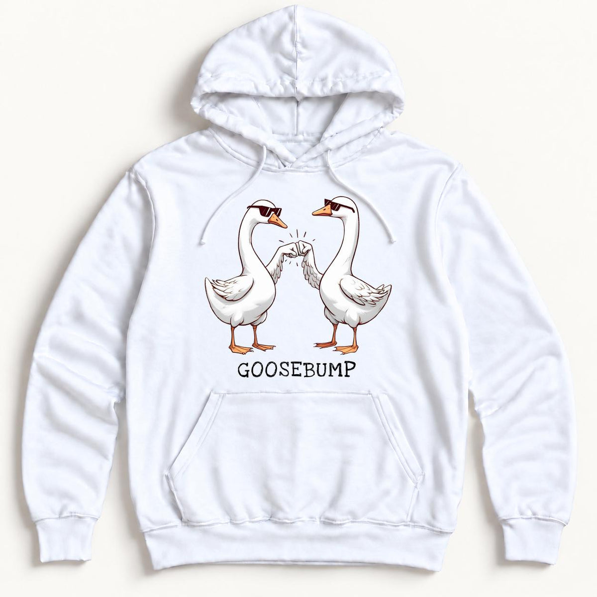 Goose Bump — garment mockup or size chart